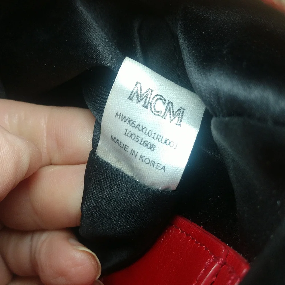 MCM special Edition Ruby Jubilee backpack